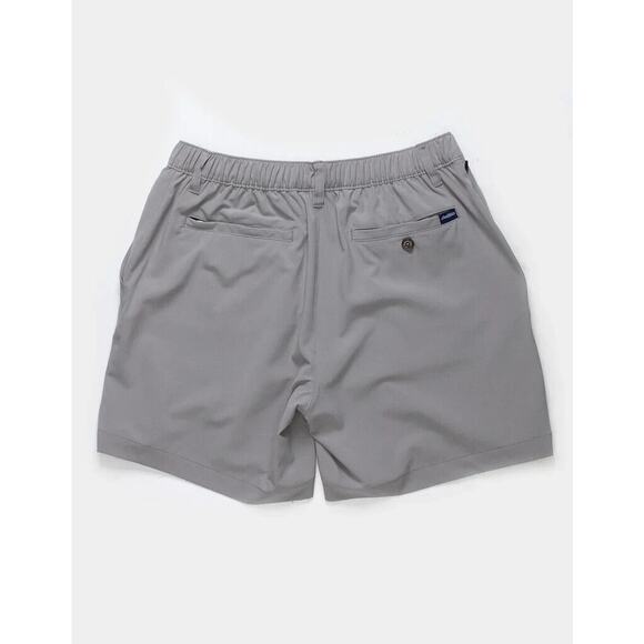 Chubbies Men's Gray Drawstring in Waist Regular Fit Chino Short Regular Size M - Picture 3 of 8